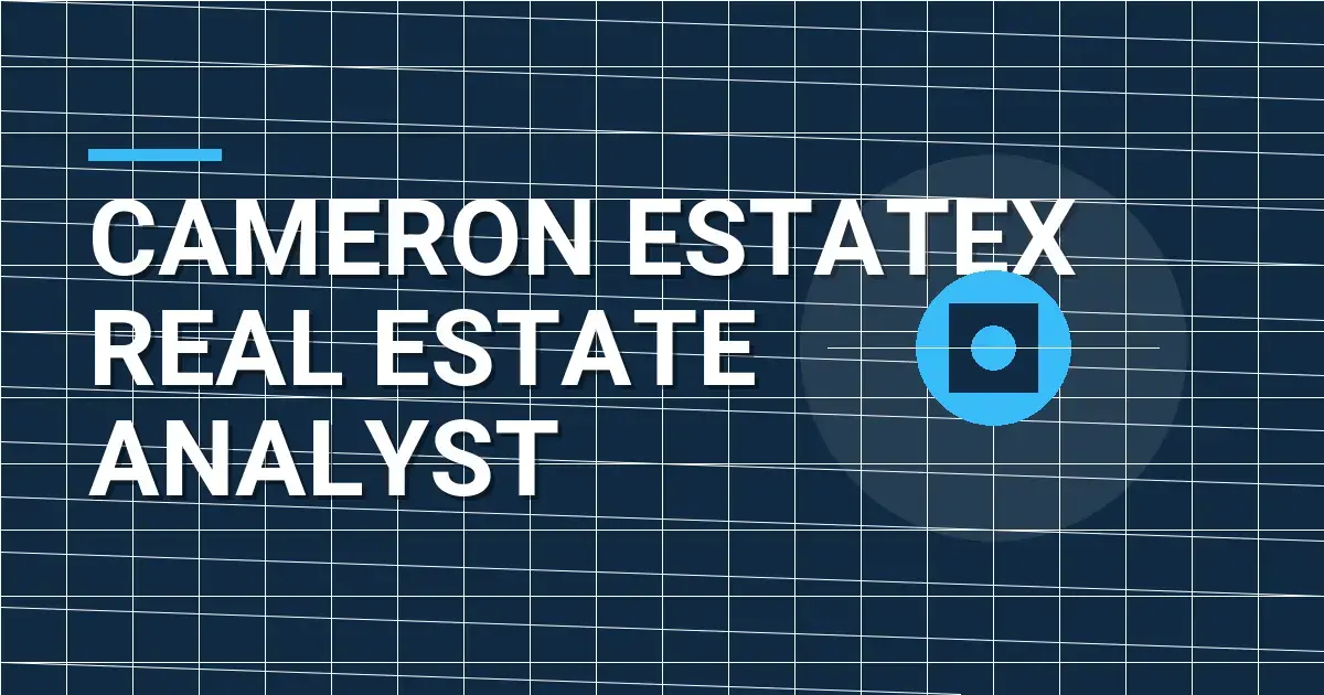 Cameron EstateX Real Estate Analyst