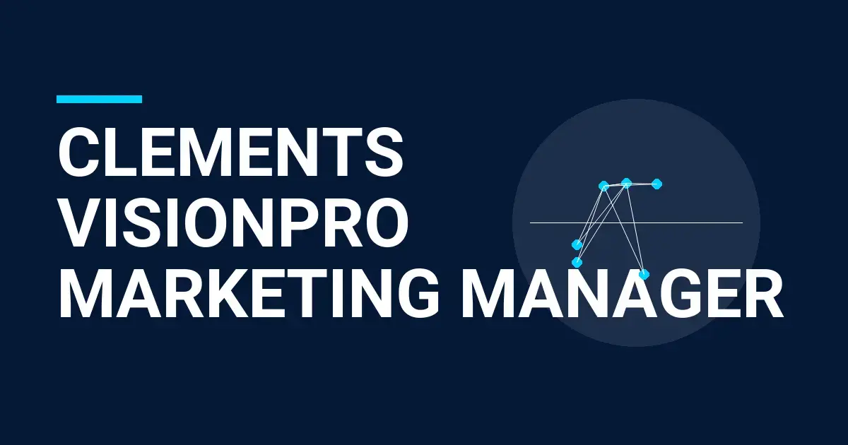 Clements VisionPro Marketing Manager