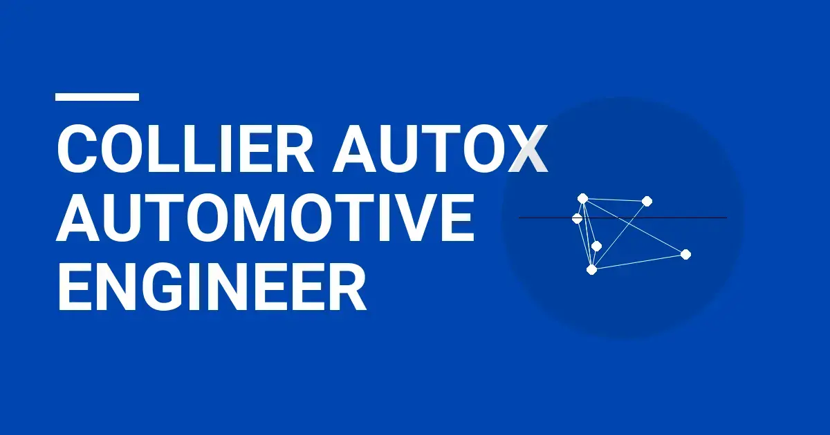 Collier AutoX Automotive Engineer