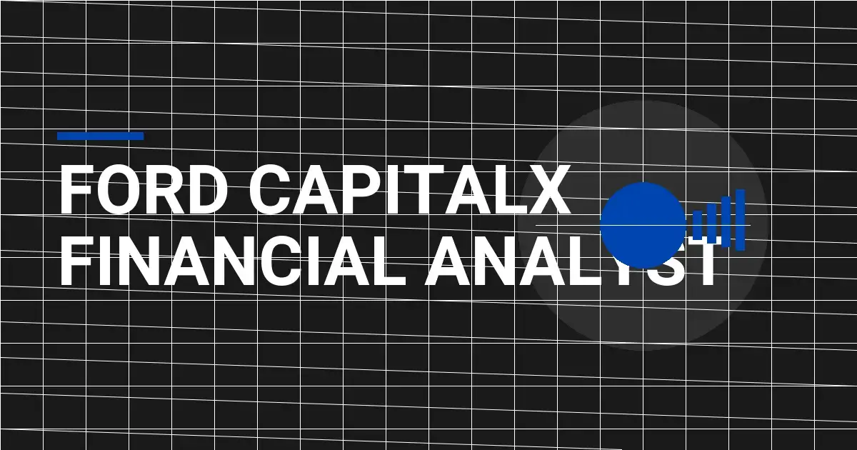 Ford CapitalX Financial Analyst