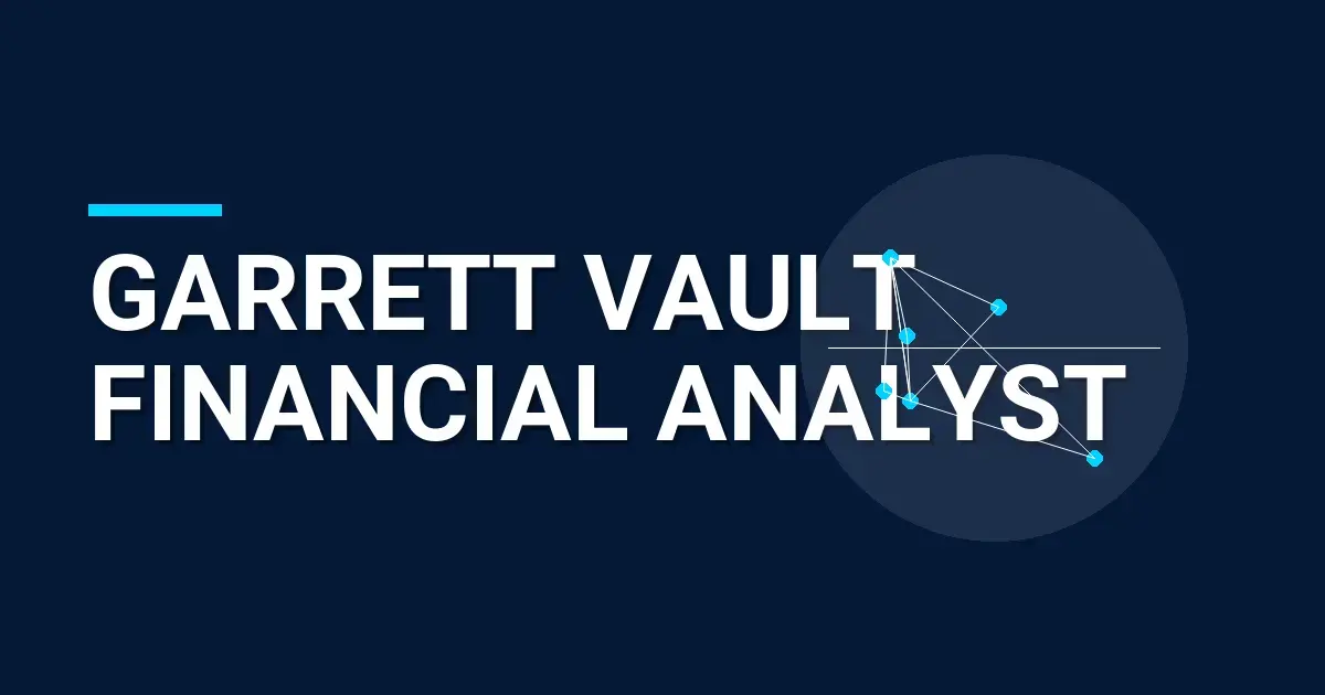 Garrett Vault Financial Analyst