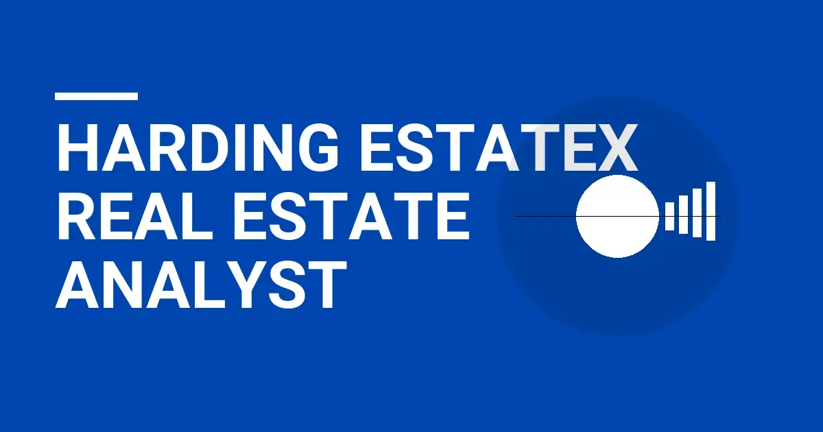 Harding EstateX Real Estate Analyst
