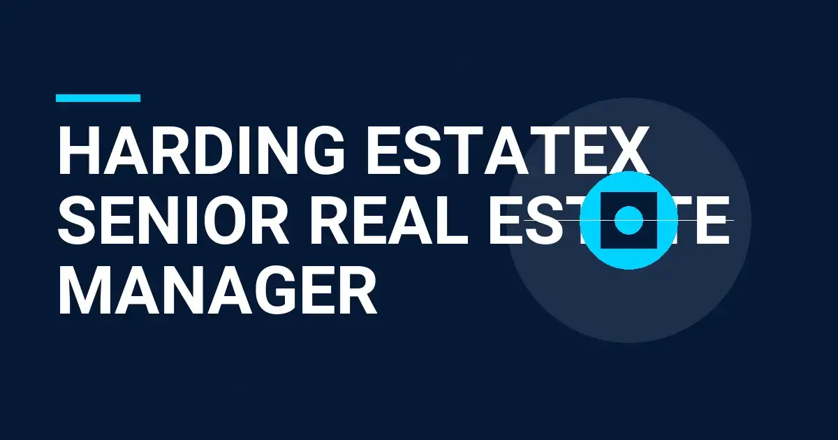 Harding EstateX Senior Real Estate Manager