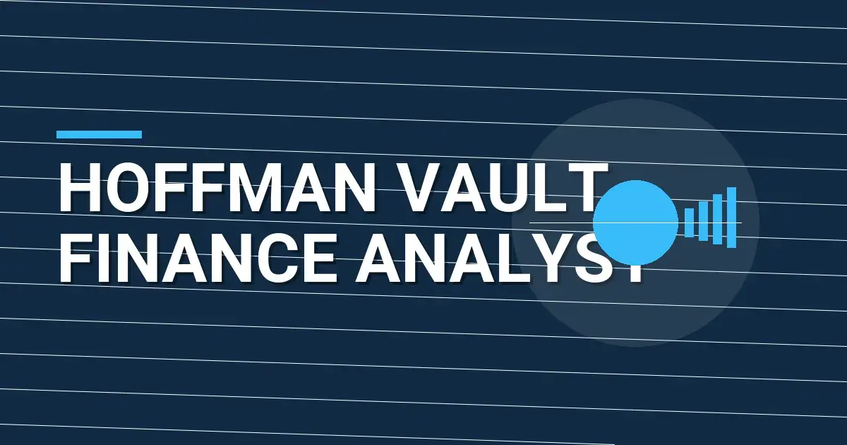 Hoffman Vault Finance Analyst