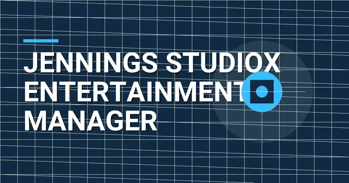 Jennings StudioX Entertainment Manager