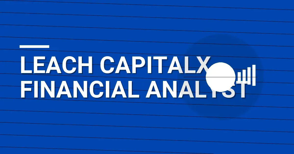 Leach CapitalX Financial Analyst
