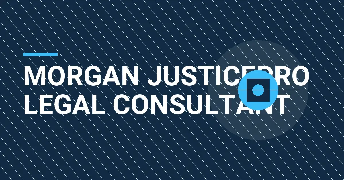 Morgan JusticePro Legal Consultant