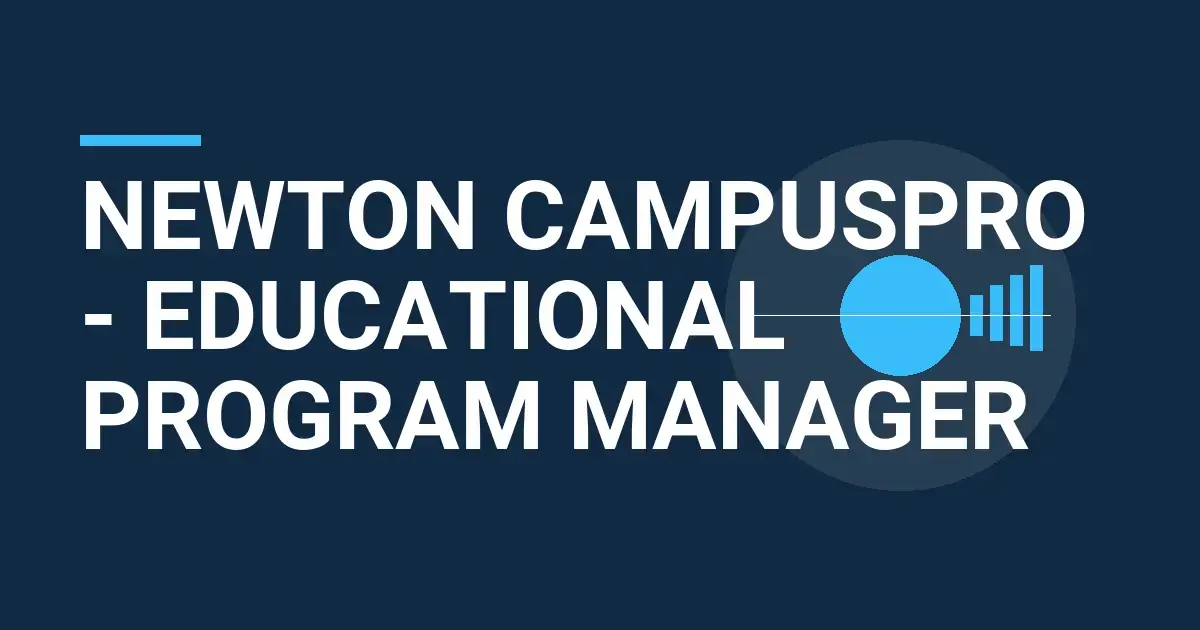 Newton CampusPro - Educational Program Manager