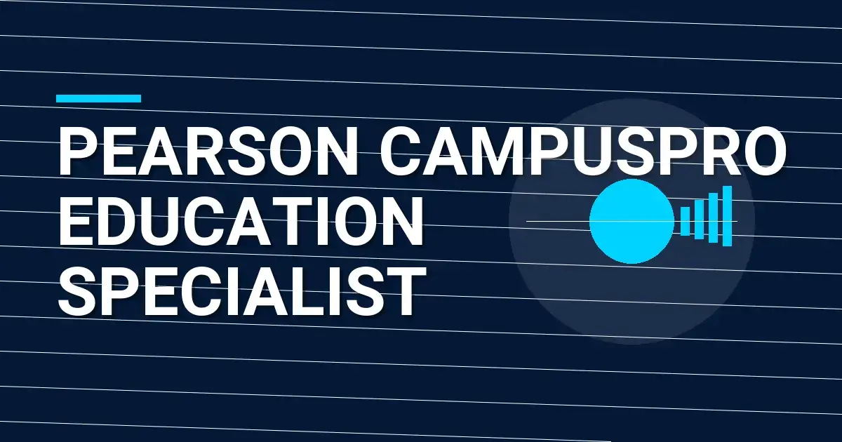 Pearson CampusPro Education Specialist