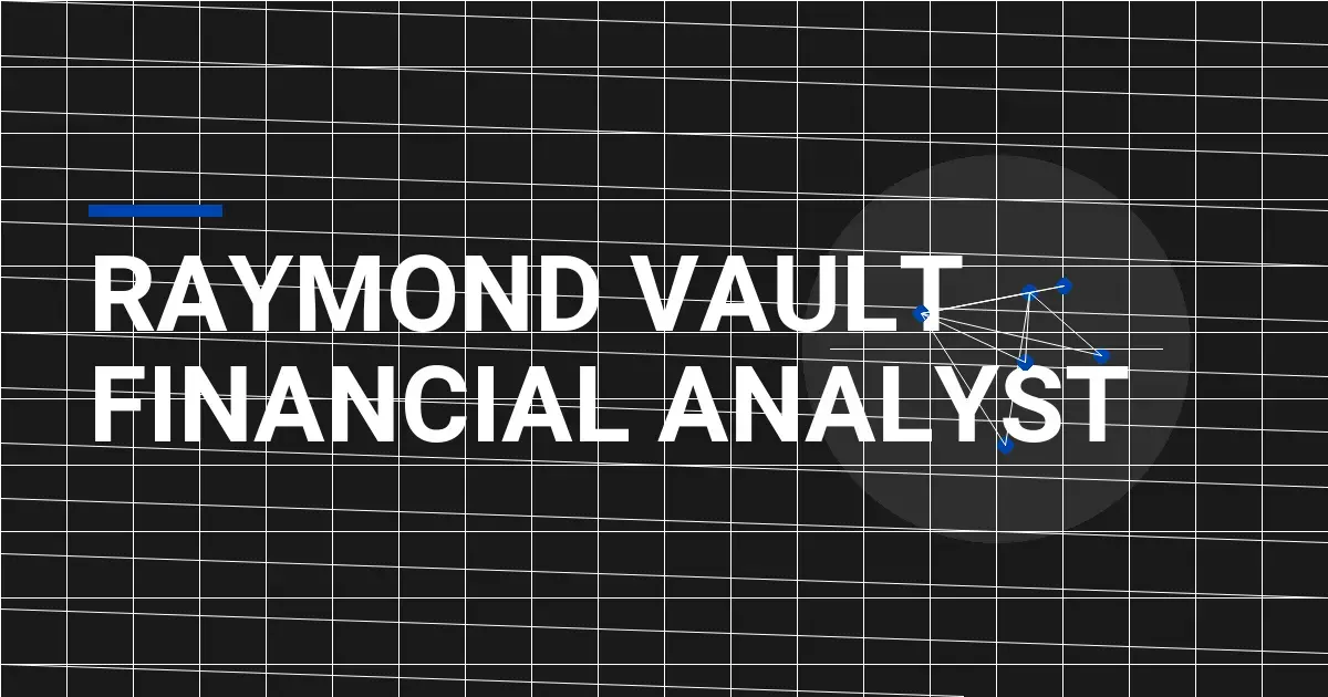 Raymond Vault Financial Analyst