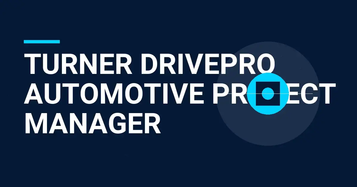 Turner DrivePro Automotive Project Manager