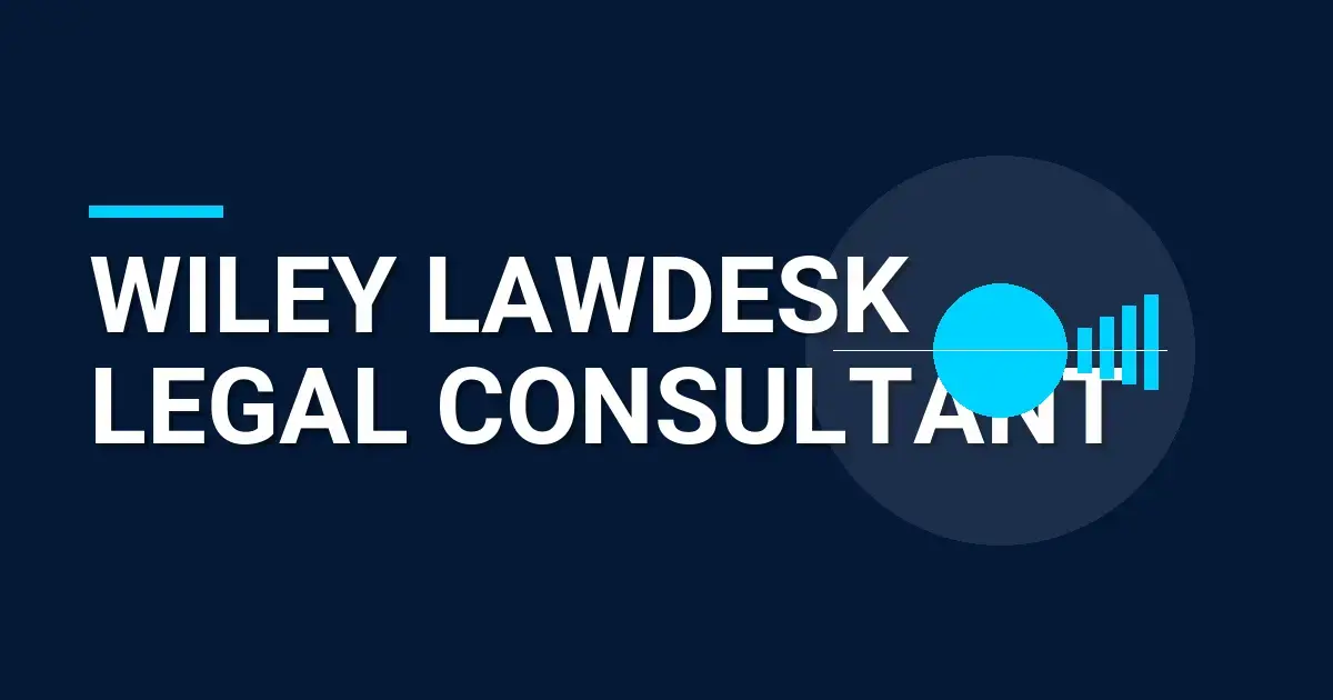 Wiley LawDesk Legal Consultant