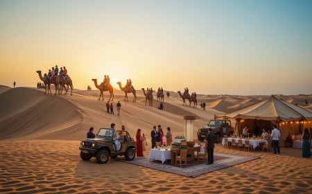 Dubai Desert Safari for Family: The Perfect Blend of Adventure, Culture & Togetherness