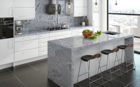 Glam Up Your Kitchen with Exquisite Marble Kitchen Worktops