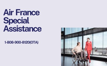 How do I request special assistance on Air France?