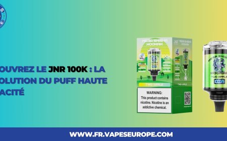 Découvrez le JNR 100K : La Révolution du Puff Haute Capacité