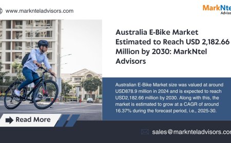 Australia E-Bike Market Forecast to Reach USD 2,182.66 million by 2030