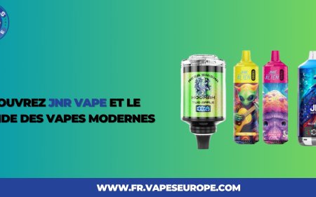 Découvrez JNR et le Monde des Vapes Modernes