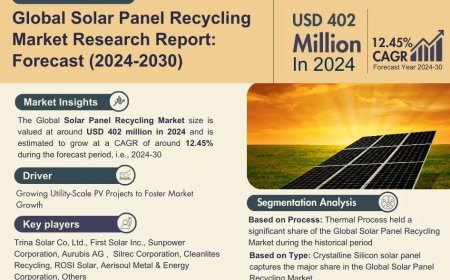 Solar Panel Recycling Market on Track for 12.45% CAGR Growth | Demand & Technological Trends