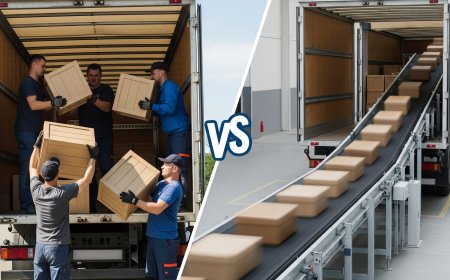 Manual vs. Motorized Truck Loading Conveyors: Which One Is Right for You?
