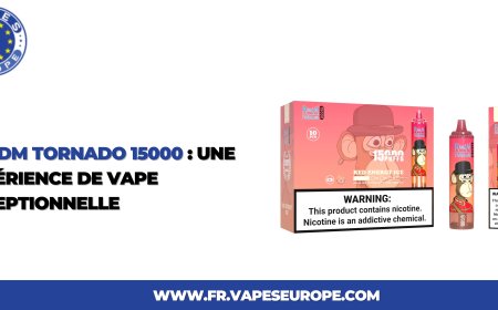 RandM Tornado 15000 : Une Expérience de Vape Exceptionnelle