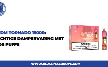 RandM Tornado 15000: Krachtige Dampervaring Met 15.000 Puffs