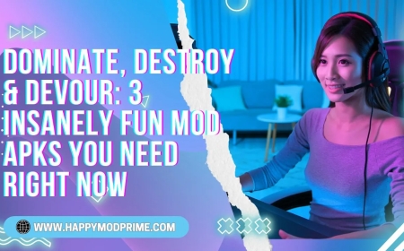 Dominate, Destroy & Devour: 3 Insanely Fun MOD APKs You Need Right Now