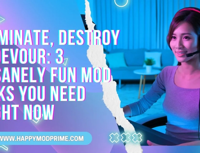 Dominate, Destroy & Devour: 3 Insanely Fun MOD APKs You Need Right Now