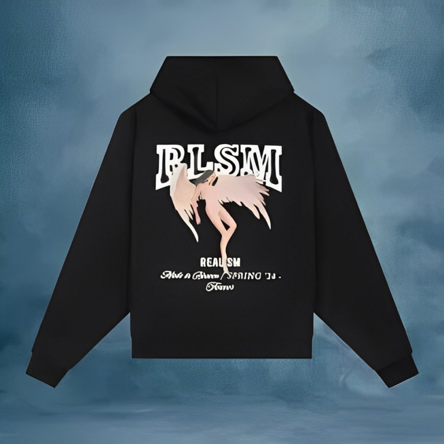Realism Black Hoodie – Designed for Everyday Wear