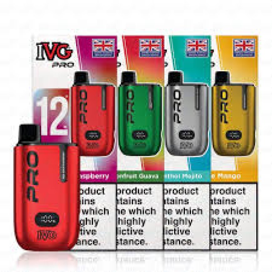 IVG Pro 12 Pods: The Ultimate Prefilled Solution for Convenient Vaping